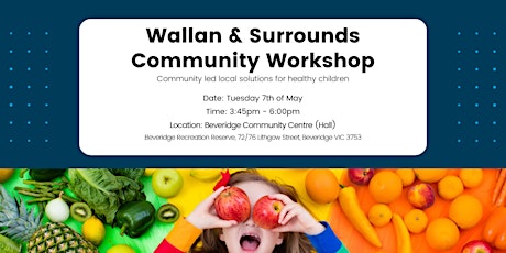Community Workshop: Wallan & Surrounding Towns