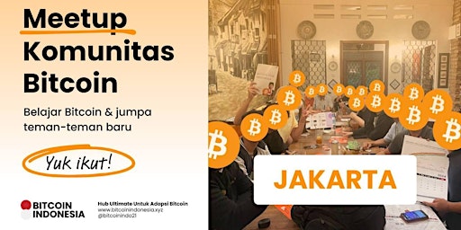 Imagem principal do evento Bitcoin Meetup Spesial: Halving Day dan Peluncuran Yayasan Sila Kelima
