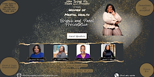 Hauptbild für Vibin Through My Trauma LLC Presents: 1st Annual Women of Mental Health Brunch