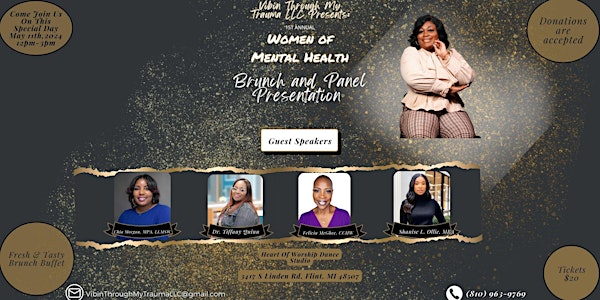 Vibin Through My Trauma LLC Presents: 1st Annual Women of Mental Health Brunch