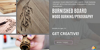 Hauptbild für Burnished Board (Wood Burning/Pyrography) Workshop
