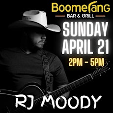 Hauptbild für Live Music: Country Hits with RJ Moody @ Boomerang Bar & Grill