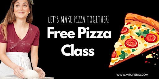 Imagem principal de Pizza Class - FREE LIVE Class