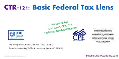 Basic Federal Tax Liens