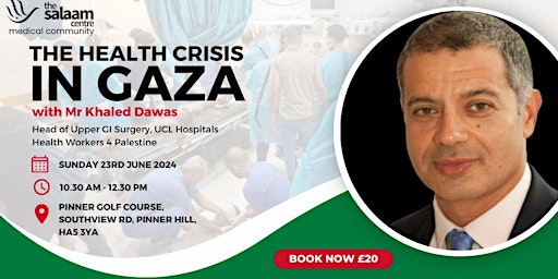 Image principale de The health crisis in Gaza