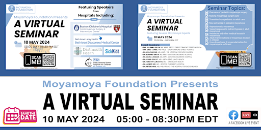 Hauptbild für Moyamoya Virtual Seminar