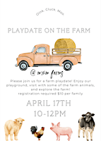 Imagem principal do evento Play date on the Farm