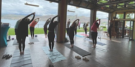 Yoga + Wine at Mellisoni Vineyards