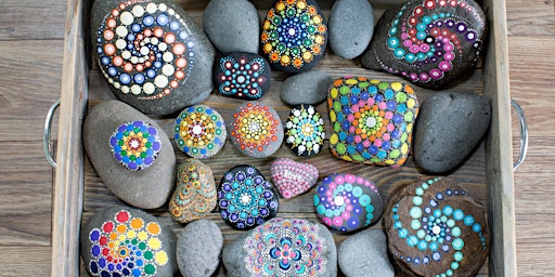 Mandala Rock Painting primary image