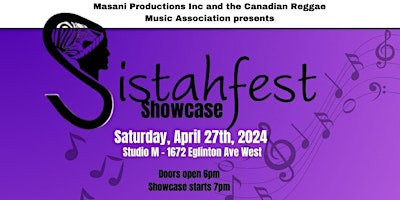 Sistahfest Showcase at Studio M primary image
