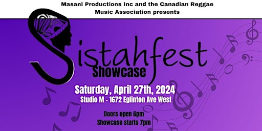 Imagen principal de Sistahfest Showcase at Studio M