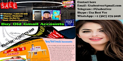 Imagen principal de Buy Old Gmail Account - ✔For Sale or  ✔ Use ⭐⭐ Any Type (New/Old)