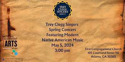 Hauptbild für Trey Clegg Singers Spring Concert