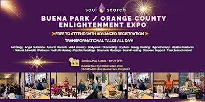 SoulSearch Buena Park Enlightenment Expo Psychic & Healing Fair - SUNDAY!  primärbild