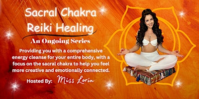Imagem principal do evento Private Sacral Chakra Reiki Healing Series