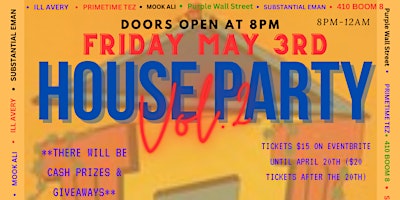 A.P.E. Presents House Party Vol.2 - Purple Wall Street primary image