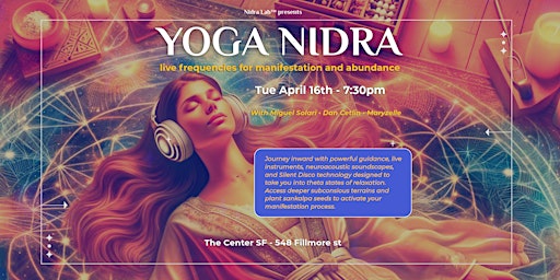 Imagem principal do evento Yoga Nidra: Live Frequencies for Manifestation and Abundance
