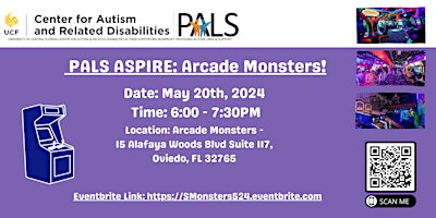 PALS ASPIRE: Arcade Monsters! (S)