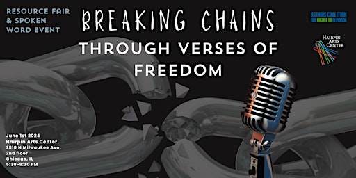 Imagem principal do evento Breaking Chains Through Verses of Freedom 2024