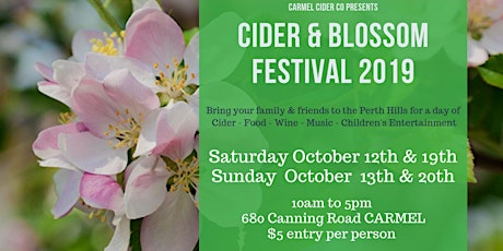 Carmel Cider & Blossom Festival primary image