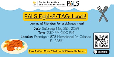 PALS Eight-12/TAG: Lunch! (SW)