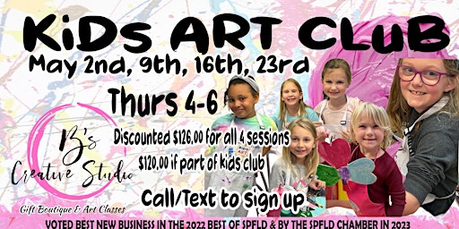 Image principale de KIDS ART CLUB (1st grade -5th grade)