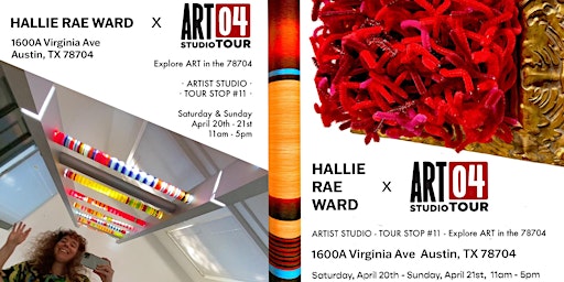 Primaire afbeelding van Hallie Rae Ward's Open Studio during the Art04 Studio Tour!