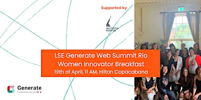 Imagem principal do evento LSE Generate Web Summit Rio Women Innovator Breakfast Club