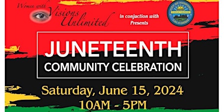 FREE COMMUNITY JUNETEENTH EVENT