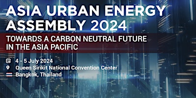 Asia Urban Energy Assembly 2024 primary image