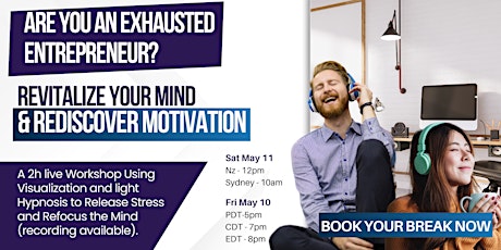 Guided meditation and visualization for exhausted entrepreneurs