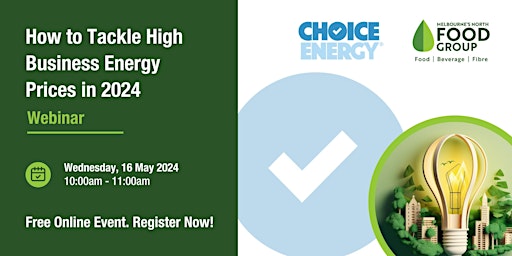 Imagem principal do evento How to Tackle High Business Energy Prices in 2024 - webinar