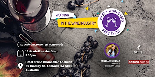 Imagem principal do evento Working in the Wine Industry