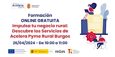 Imagen principal de Impulsa tu negocio rural: Descubre los Servicios Acelera Pyme Rural Burgos