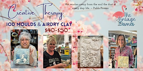 Create Art using Iron Orchid Design Moulds