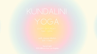 Kundalini Yoga with Jayson  Moton