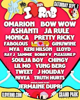 I Love RNB Festival - Omarion, Bow Wow, Ashanti, Ja Rule, Monica, Mya +more primary image