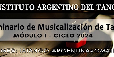 Primaire afbeelding van Seminario de musicalización de Tango - CHARLA INFORMATIVA