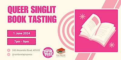 Imagem principal do evento Queer SingLit Book Tasting