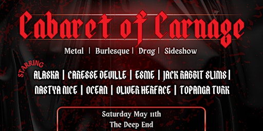 Hauptbild für Cabaret of Carnage: A Heavy Metal Variety Show