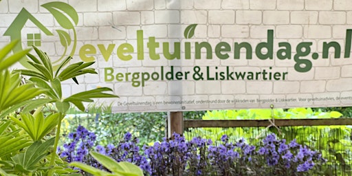 Primaire afbeelding van Geveltuinendag 2024 | Bergpolder en Liskwartier