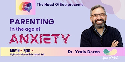 Imagem principal do evento Parenting in the age of Anxiety