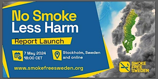 Imagen principal de No Smoke Less Harm Report Launch