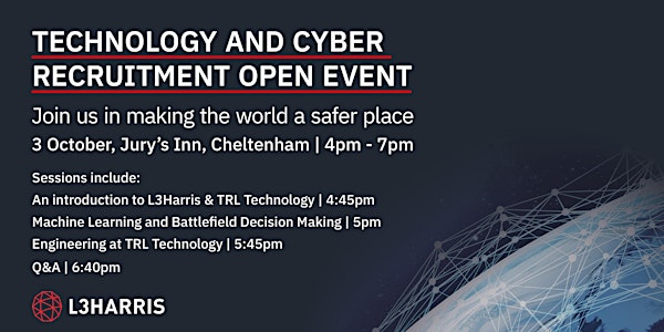 Technology & Cyber Recruitment Open Event