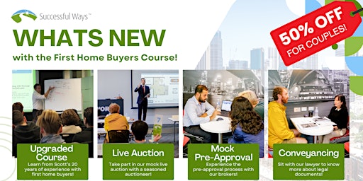 First Home Buyers Course  primärbild