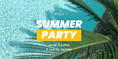 Image principale de Summer Party WILLA