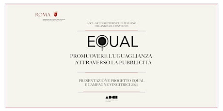 EQUAL - Promuovere l'uguaglianza attraverso la pubblicità