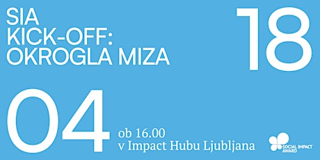 Okrogla miza: Impact podjetništvo – podjetništvo prihodnosti?