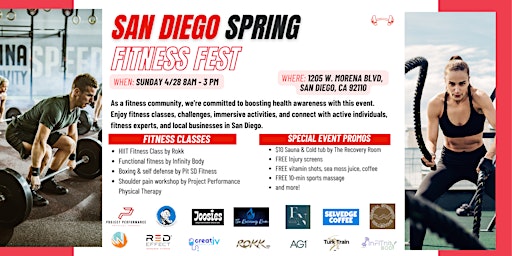 San Diego Spring Fitness Fest primary image