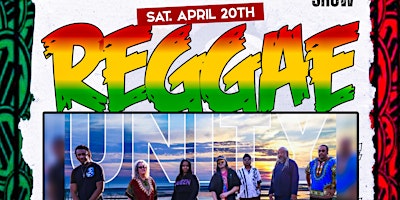 Live Reggae with Unity Reggae Band (Free Show) primary image